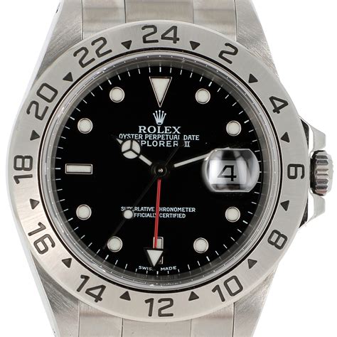 rolex 16570 black|rolex explorer ii 16570 value.